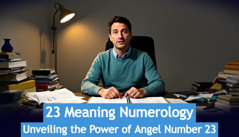 23 Meaning Numerology