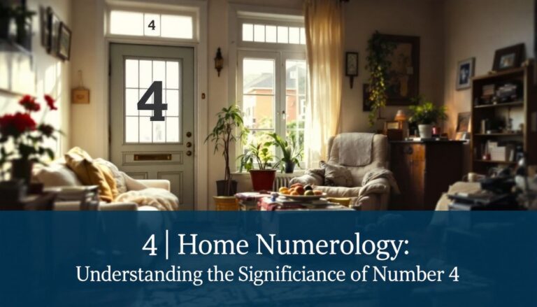 4 Home Numerology: Understanding the Significance of Number 4