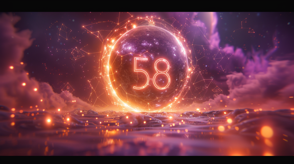 interpretation of mystical numerology 58 scene