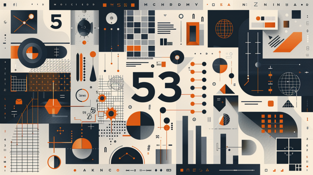 interpretation of numerical pattern concept of 53